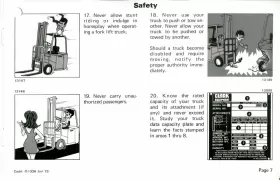 OI-326 CLARK Forklift Operator Instruct Manual #3
