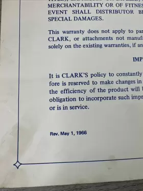 W-301-1 CLARK Manual Disassembly Winch #2