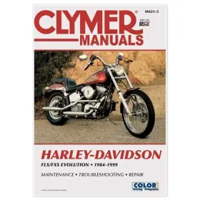 024185784524 CLYMER Harley Fls Fxs Softail Repair Manual #3