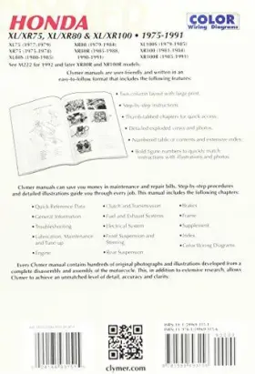 024185786221 CLYMER Repair Manual #2