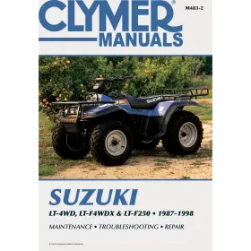 CW52989 CLYMER Suzuki Quadrunner King Quad