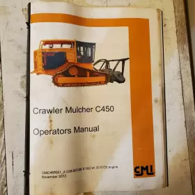 6135 CMI Crawler Operators Manual Deere Engine