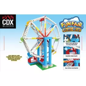 CDX-FWH-01 COASTER DYNAMIX Brick Amusement Park Ride Kit #2