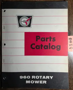 442-533 COCKSHUTT Oliver Mower Book Catalog Manual