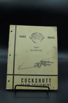 616695712267 COCKSHUTT Mower Manual Sickle Bar