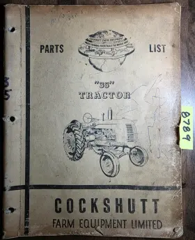 C-609N COCKSHUTT Tractor Manual