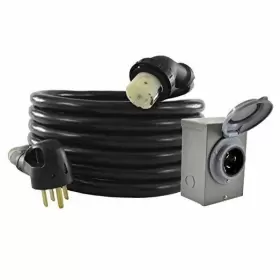 GIB1450-025 CONNTEK Rain Seal Power Inlet Box Cord Duo