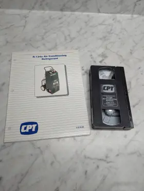 51010.00-V CPT Air Conditioning Refrigerant Course Vhs Manual