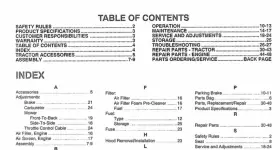 917.255520 CRAFTSMAN Sears Electric Start Lawn Tractor Owners #3