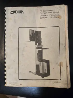 9676 CROWN Fork Lift Service Repair Manual