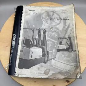 PF-11648 CROWN Service Repair Manual Book Electric Fork Lift