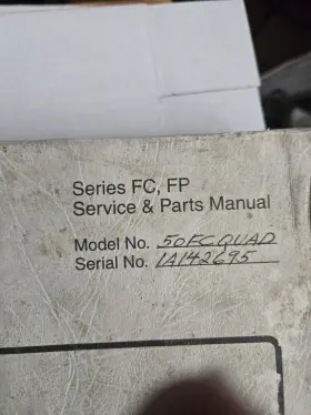 PF10228 CROWN Fp Service Manual Forklift #2