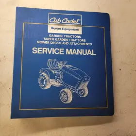 2182 CUB CADET Garden Tractor Service Manual