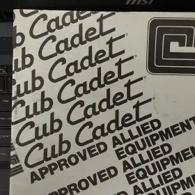 402-101 CUB CADET Tractor Sickle Bar Manual