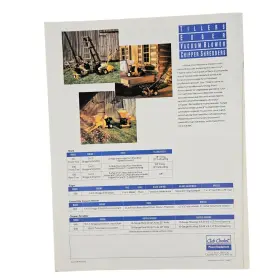 7439-92 CUB CADET Line Brochure Lawn Tractors Mowers #2