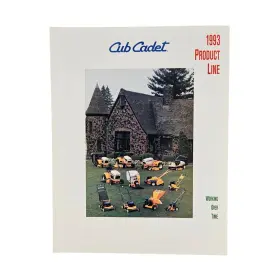 7439-93 CUB CADET Line Brochure Lawn Tractors Mowers