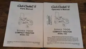 769-0000A CUB CADET Tractor Operators Manuals