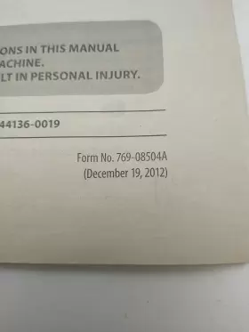 769-08504A CUB CADET Rzt Operators Manual #3