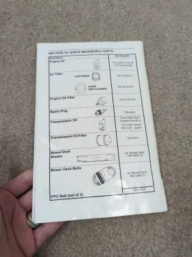 770-10290 CUB CADET Garden Tractor Operators Manual Owners #3