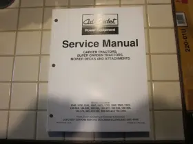 772-4166 CUB CADET Service Manual