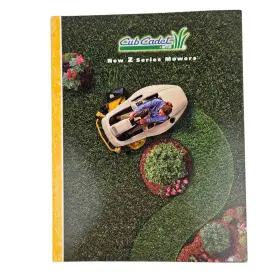 773-0340 CUB CADET Mowers Brochure Foldout