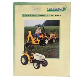 773-0496 CUB CADET Tractor Brochure