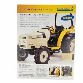 773-0748 CUB CADET Tractor Brochure