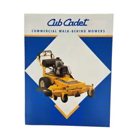 9320-96 CUB CADET Walk Mowers Brochure
