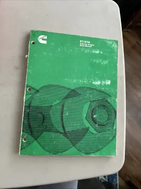 3379078-02 CUMMINS Kta Diesel Engine Repair Service Manual