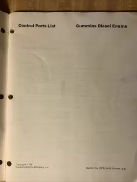 3379133-06 CUMMINS Engine Control Bulletin #2