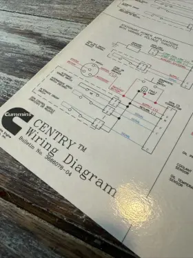 3666078-04 CUMMINS Centry Engine Electrical Wiring Manual