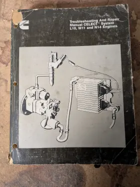 3666084 CUMMINS Engine Celect Troubleshooting Service Repair