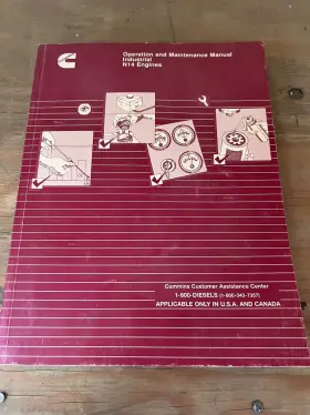 3666095-01 CUMMINS Operation Manual Engines