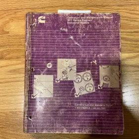 3666117 CUMMINS Engines Operation Manual Book