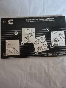 3666320-00 CUMMINS Ism Manual
