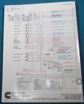 3666325-02 CUMMINS Isb Pin Engine Wiring Schematic