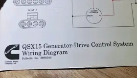 3666349 CUMMINS Generator Drive Control Wiring Bulletin