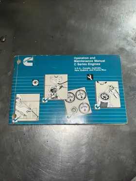 3810248 CUMMINS Diesel Engine Operator Operation Manual