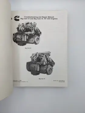 3810298-00 CUMMINS Troubleshooting Repair Manual Engines #3 3810298-00 CUMMINS Troubleshooting Repair Manual Engines #3