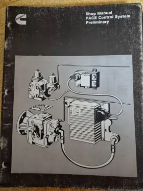 3810319-00 CUMMINS Pace Control Preliminary Manual