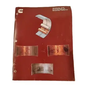 3810387-00 CUMMINS Analysis Bearing Failures Manual