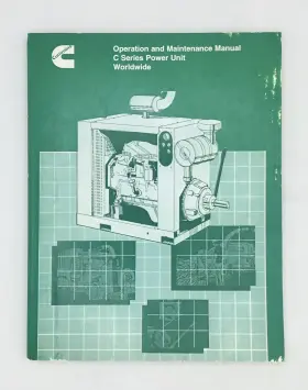 3810428 CUMMINS Power Unit Operation Manual