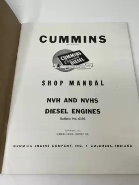 6336 CUMMINS Manual Nvh Diesel Engines Bulletin #2