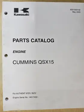 97ZV CUMMINS Kawasaki Engine Catalog