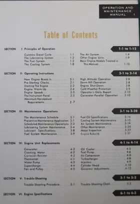 983396-C CUMMINS Engine Operator Operation Manual Book #3