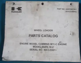 M11C CUMMINS Kawasaki Wheel Loader Engine Catalog Manual