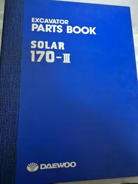 170-III DAEWOO Solar Excavator Book