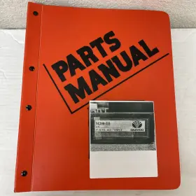 4021-7148FEF DAEWOO Doosan Wheel Loader Manual Catalog Book