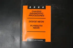 81-495-00140 DAIMLERCHRYSLER CORPORATION Dodge Plymouth Neon