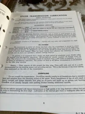 R8000 DANA Spicer Transmission Service Manual #3